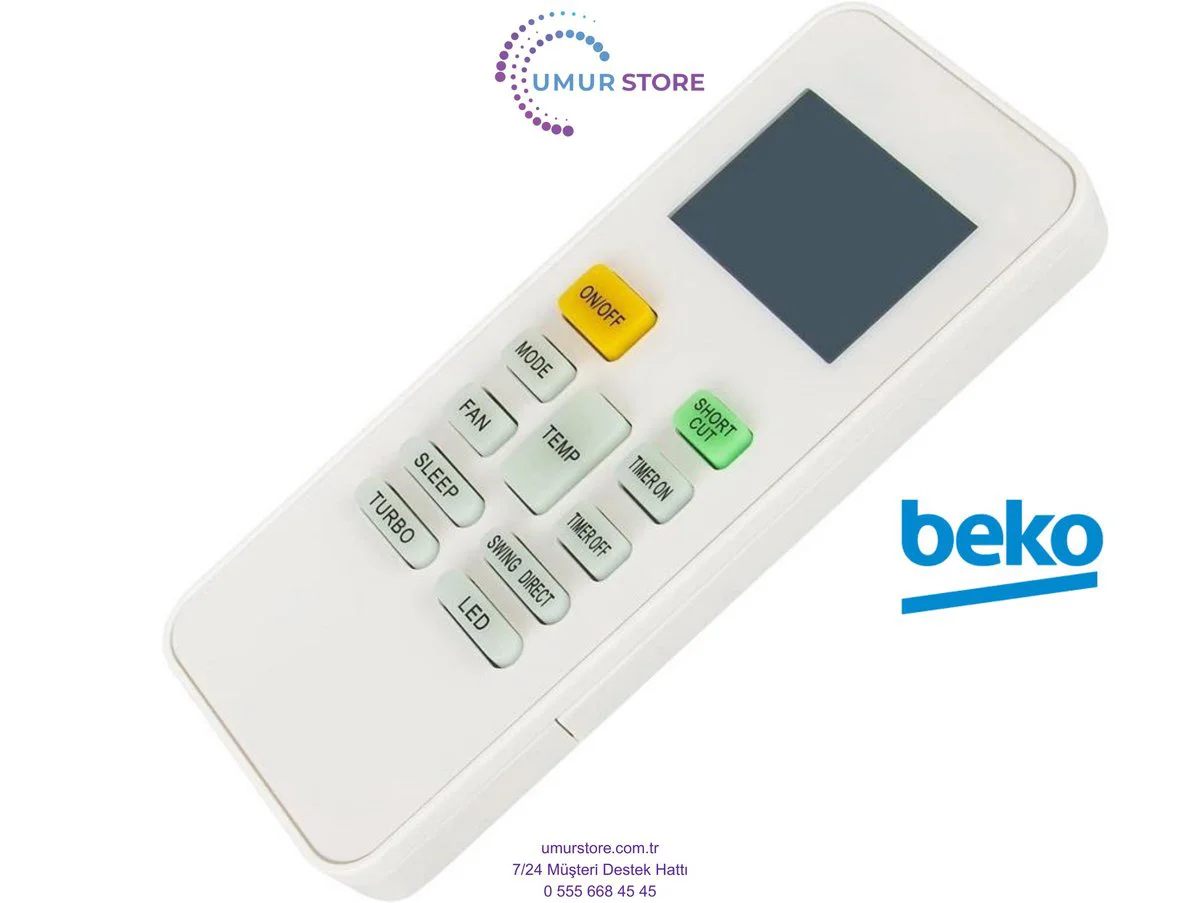 Beko 21220 P Uyumlu Mobil Klima Kumandası
