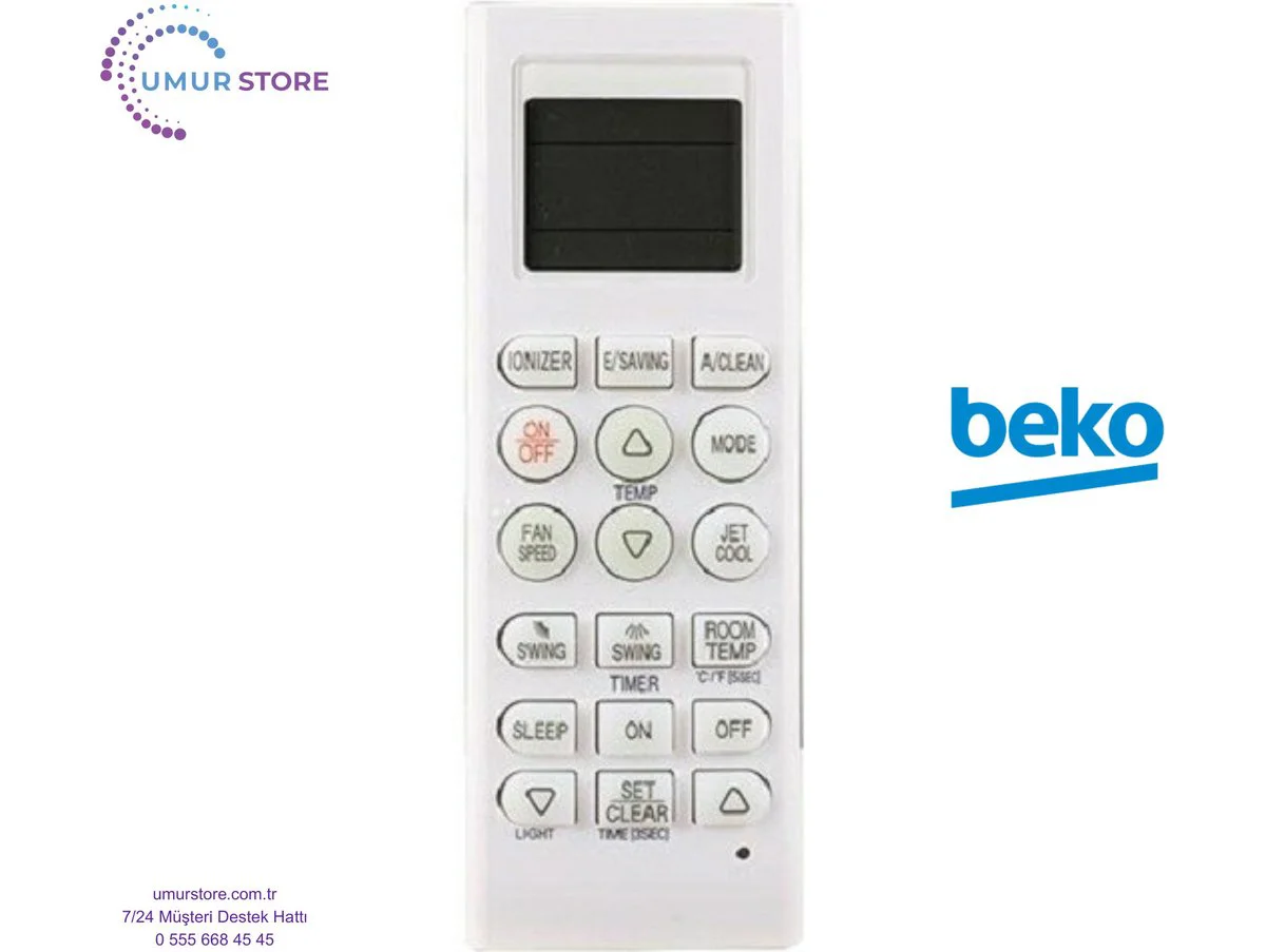 Beko 31825 Klima Kumandası Beko 31825 Klima Kumandası