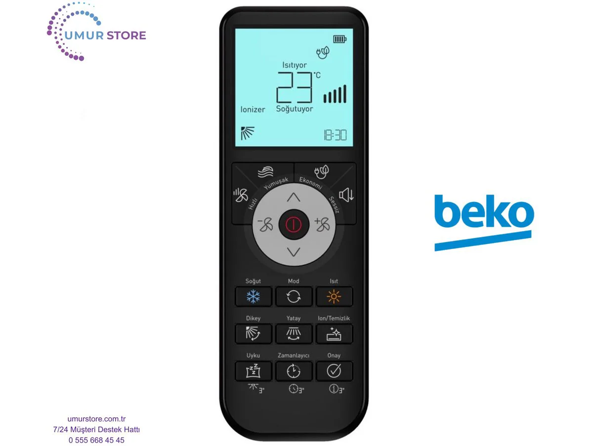 Beko 40965 Klima Kumandası Beko 40965 Klima Kumandası