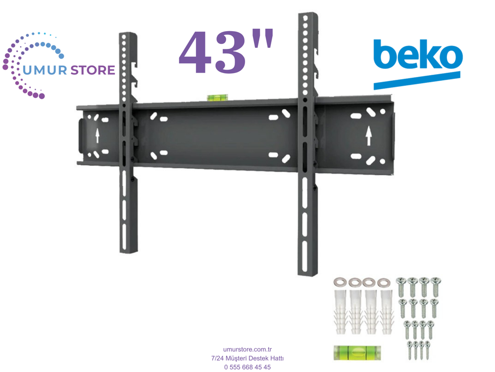Beko 43” B43 D 697 B / 43”- 65” inç Lcd Led Televizyon Sabit Duva Beko 43” B43 D 697 B / 43”- 65” inç Lcd Led Televizyon Sabit Duva