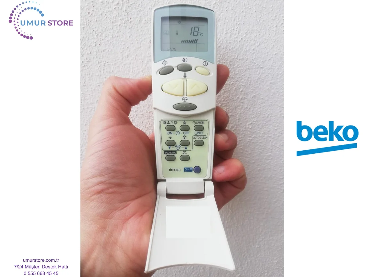 Beko 6711A20107C Uyumlu Klima Kumandası