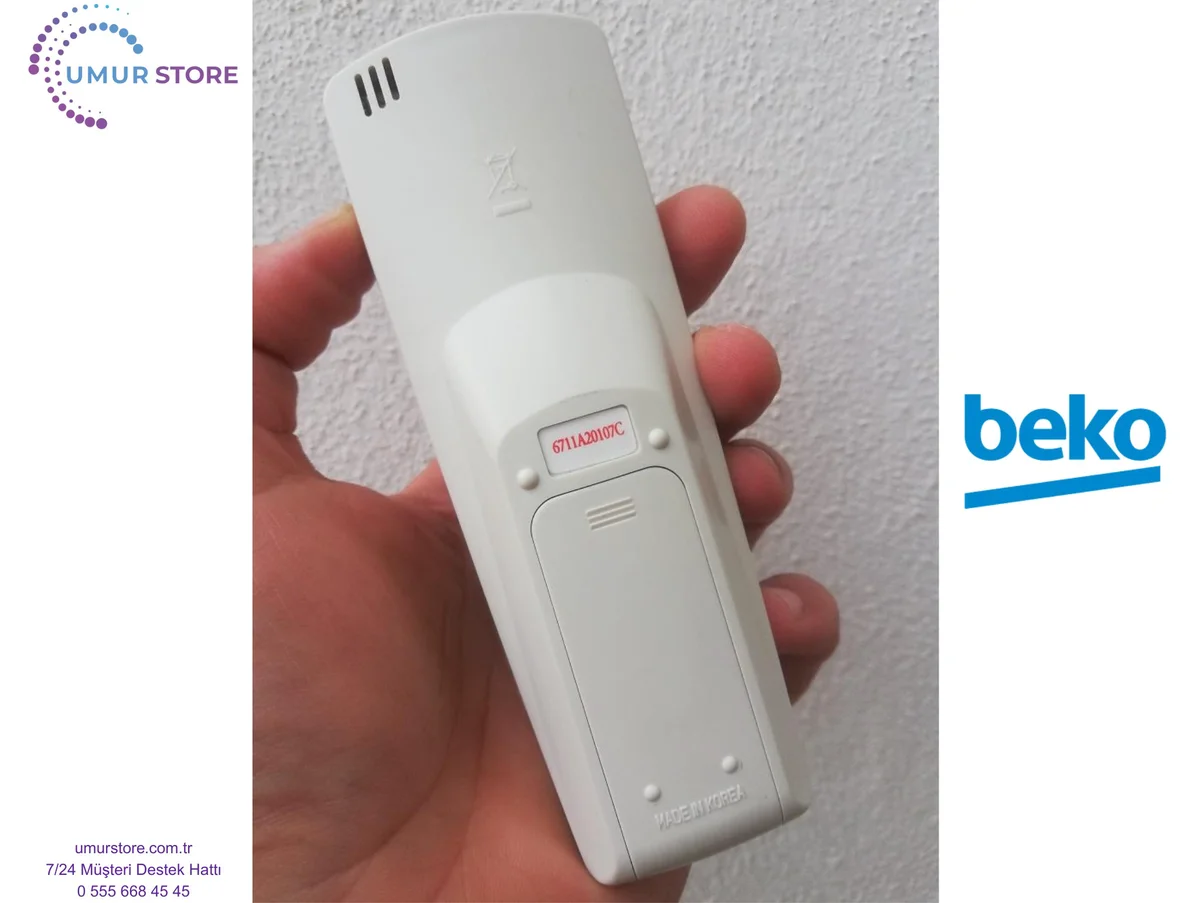 Beko 6711A20107C Uyumlu Klima Kumandası