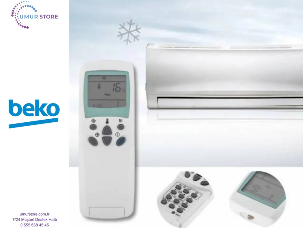 Beko 7795 D Klima Kumandası Beko 7795 D Klima Kumandası