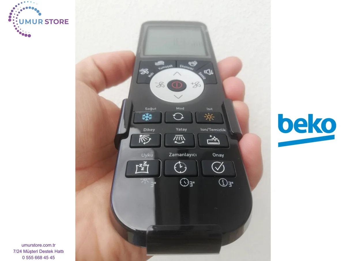 Beko Arçelik 5401552303 Uyumlu Klima Kumandası Beko Arçelik 5401552303 Uyumlu Klima Kumandası