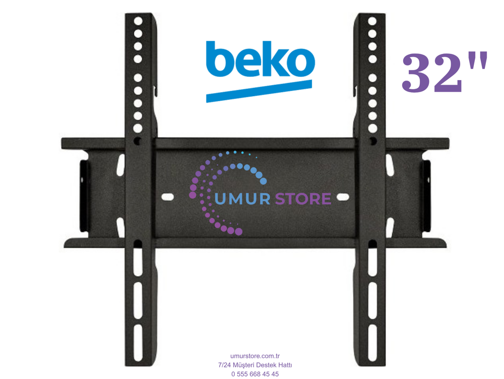 Beko B32 D 500 B HOTEL 32”, 39”, 40” inç Uyumlu Lcd Led TV Sabit