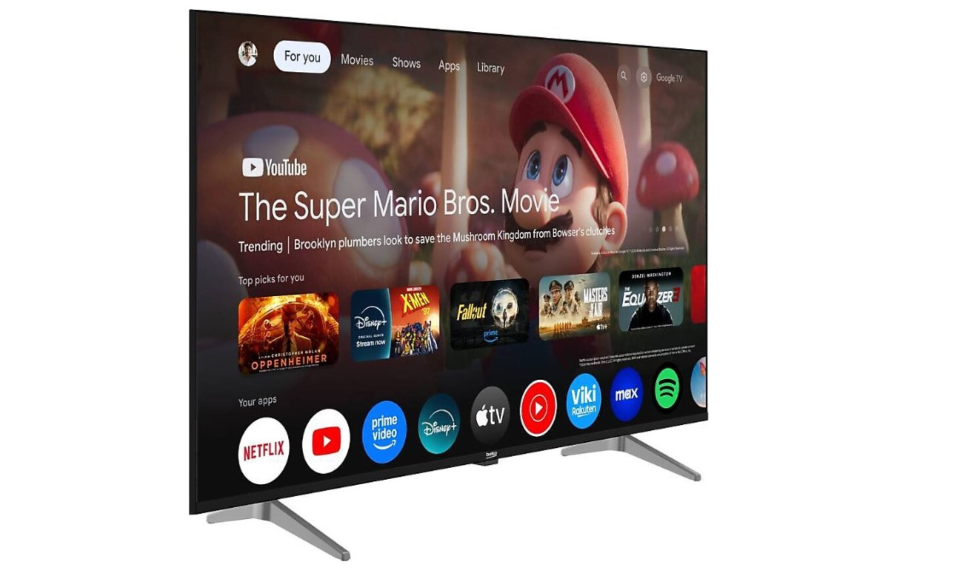 Beko  B55 E 795 B 4K Ultra Hd 55" 140 Ekran Uydu Alicili Google Sm