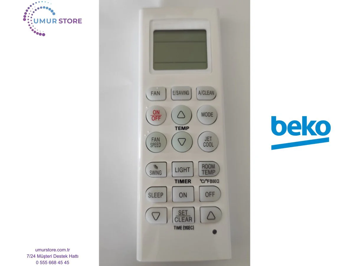 Beko İnverter Klima Kumandası Beko İnverter Klima Kumandası
