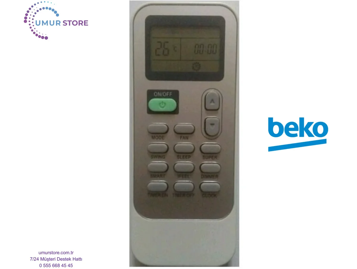 Beko Klima Kumandası Beko Klima Kumandası
