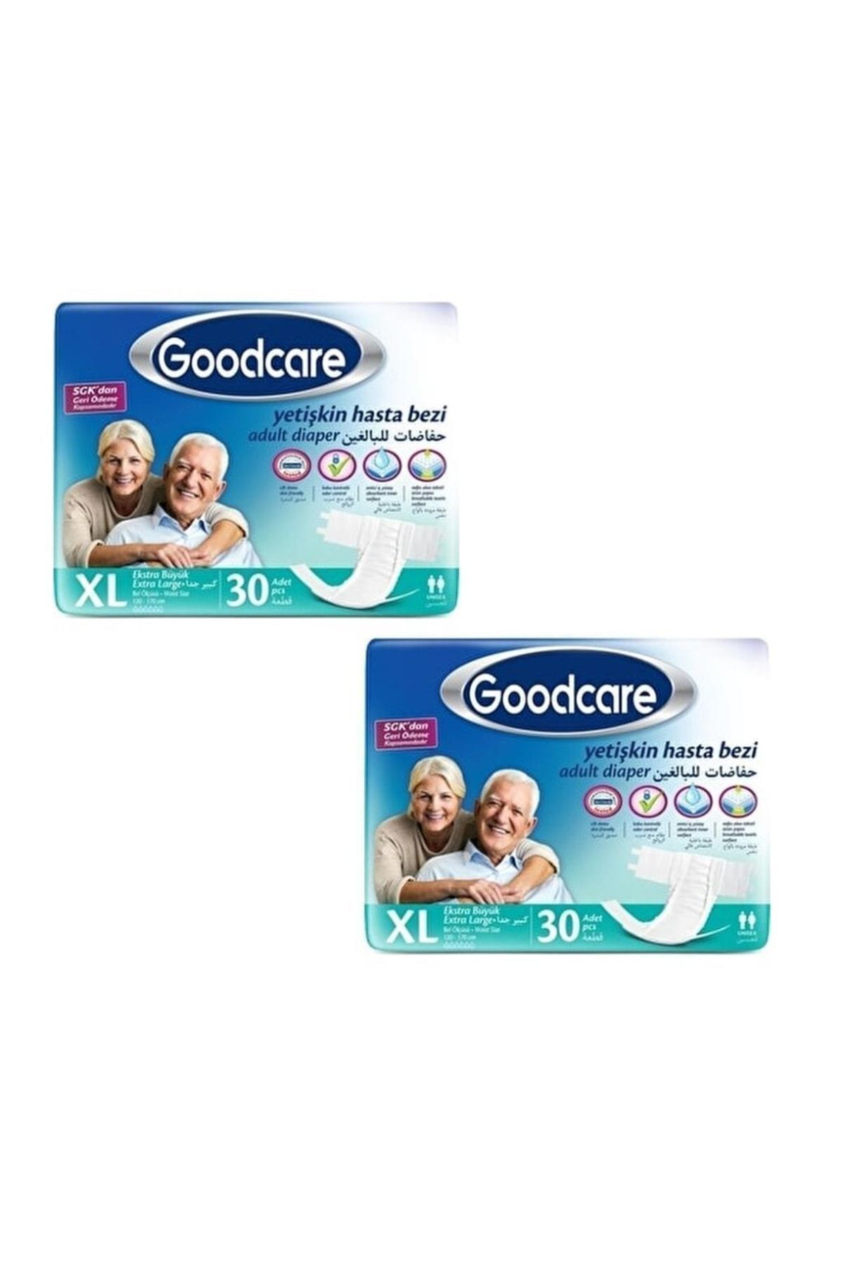 Bel Bantlı Hasta Bezi 60 Adet Xl Extra Large