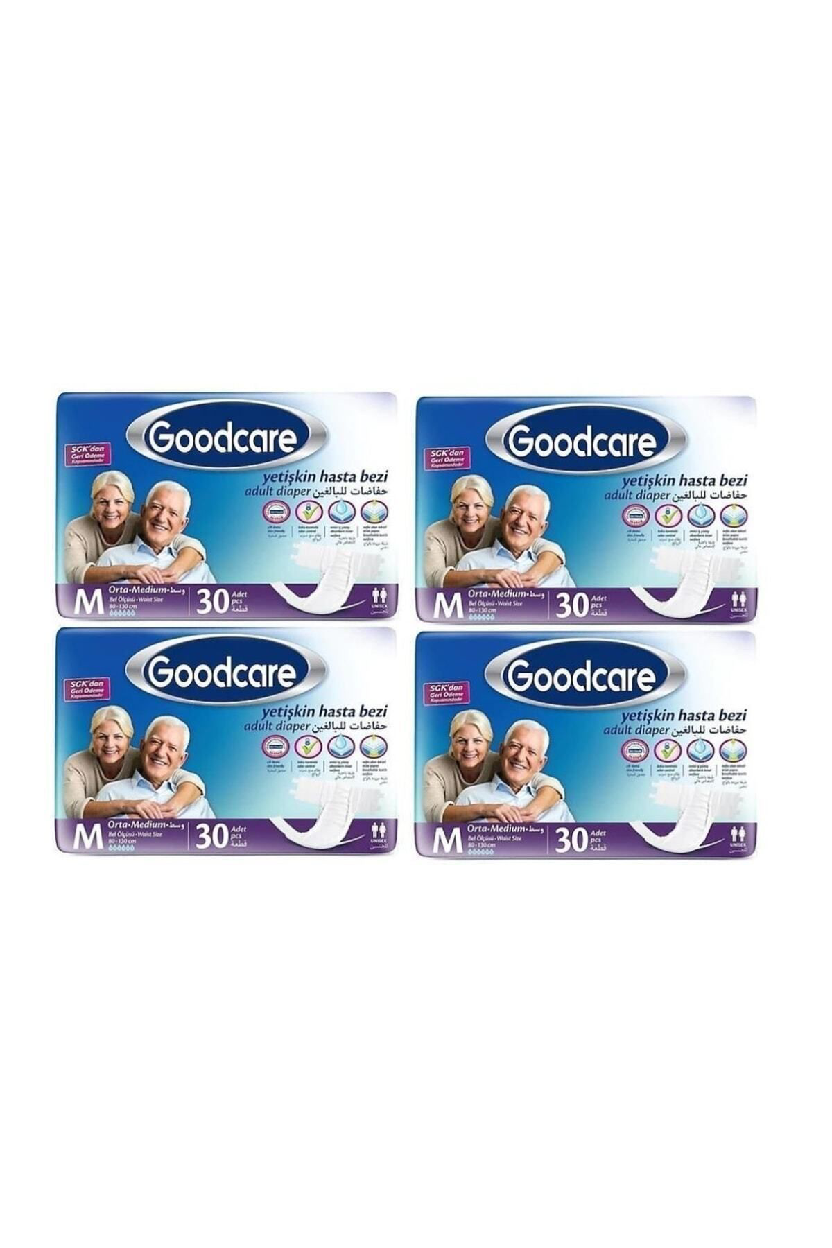 Bel Bantlı Hasta Bezi 120 Adet Orta Medium