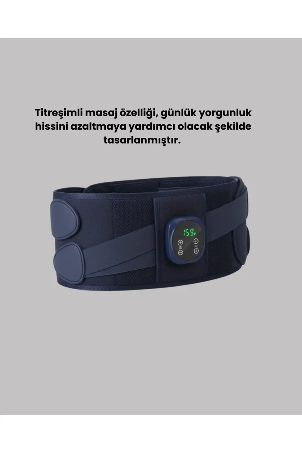 Bel Boyun Karın Masajı İçin Çok Amaçlı Masaj Kemeri