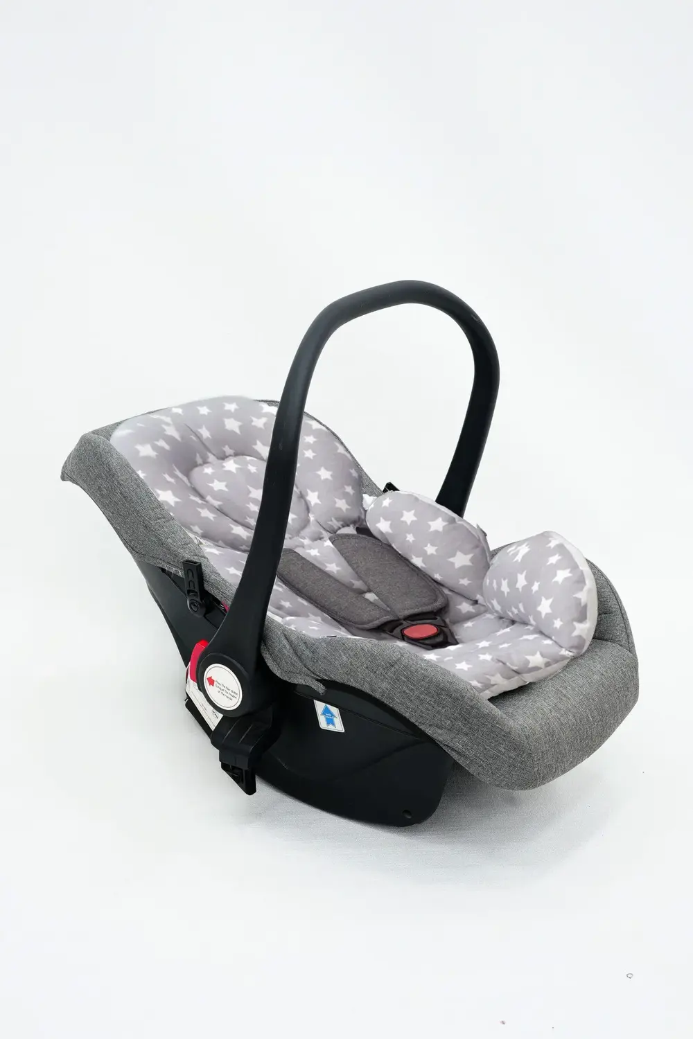 Mordesign Bel Destekli Ortopedik Puset Minderi, Çift Taraflı Stars Serisi,