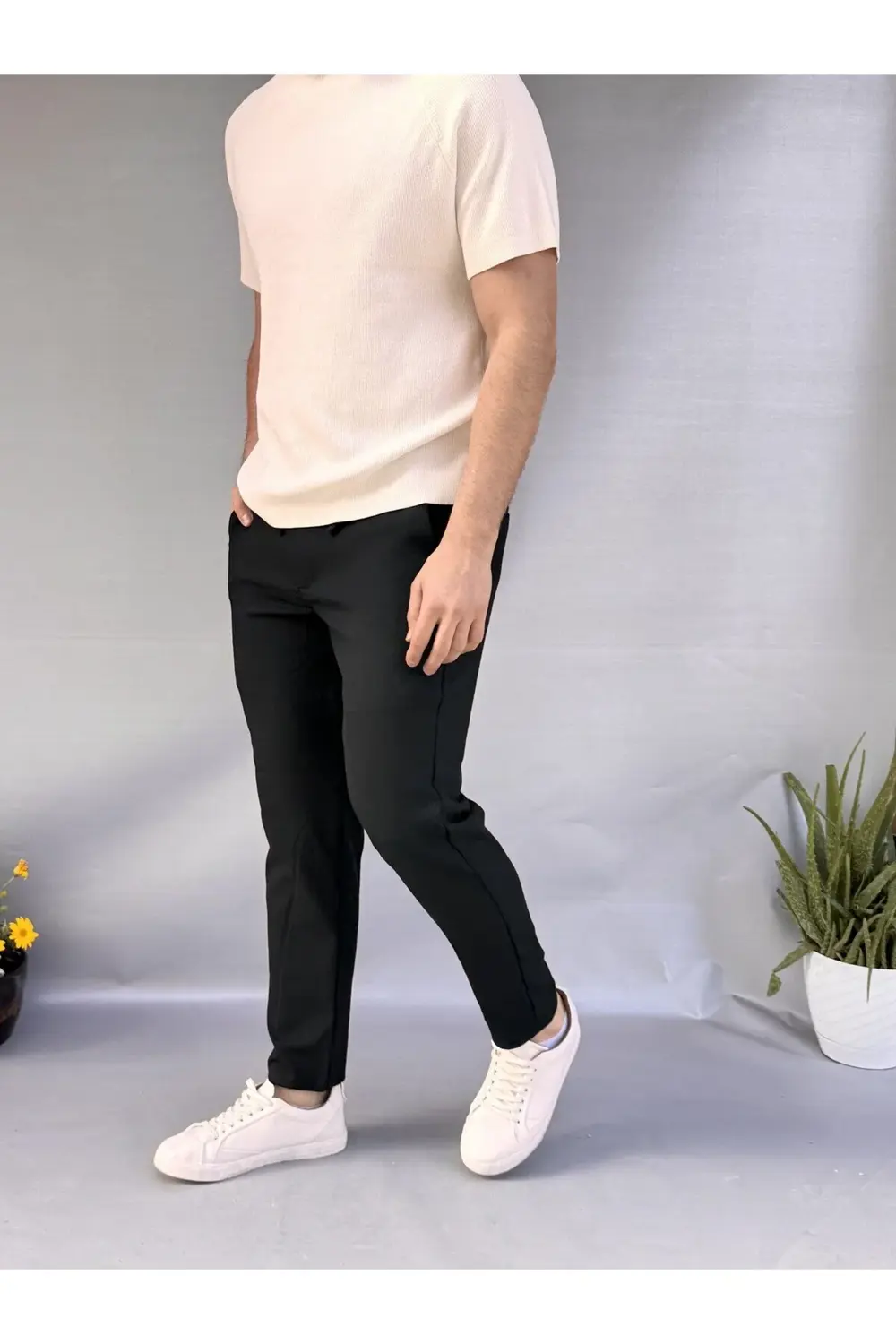 Bel İpli Slim Fit Jogger