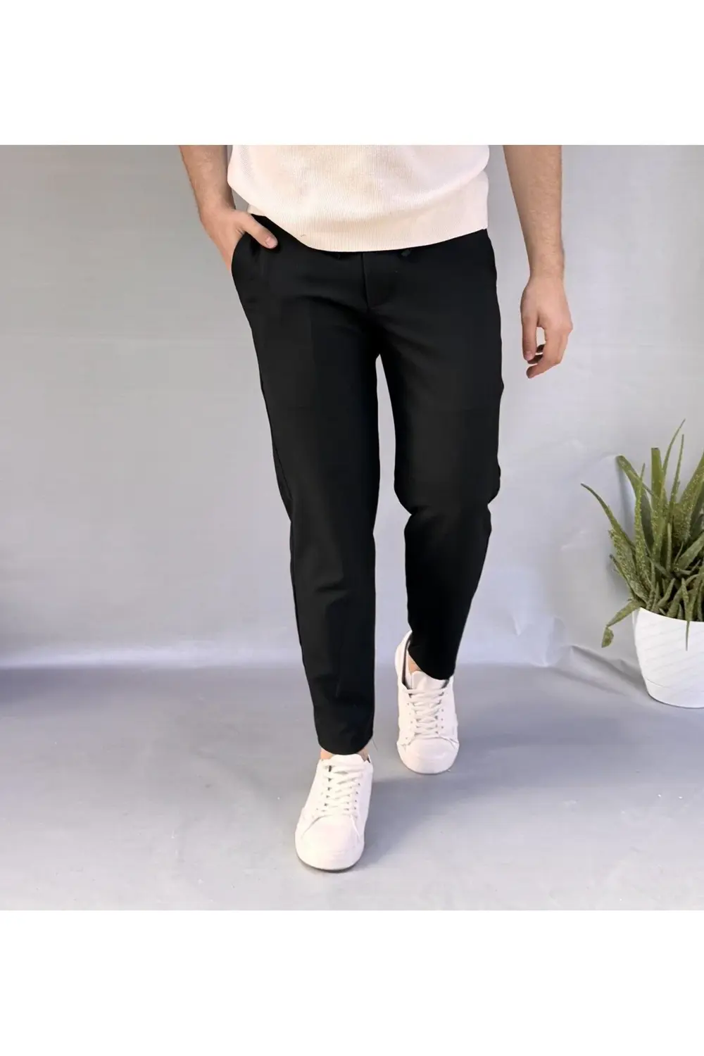 Bel İpli Slim Fit Jogger