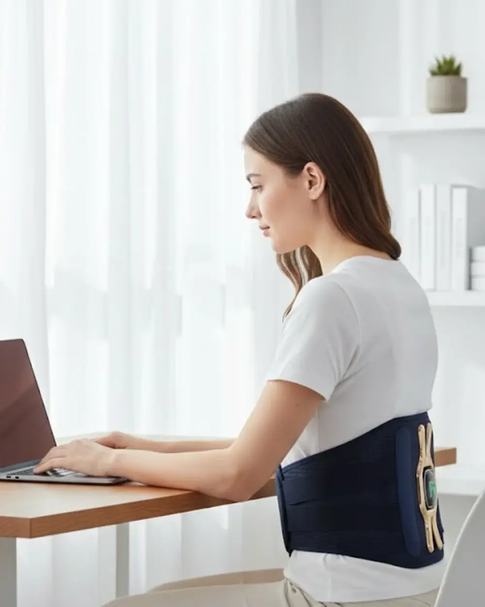 Bel Karın ve Sırt İçin Isıtmalı Masaj Cihazı