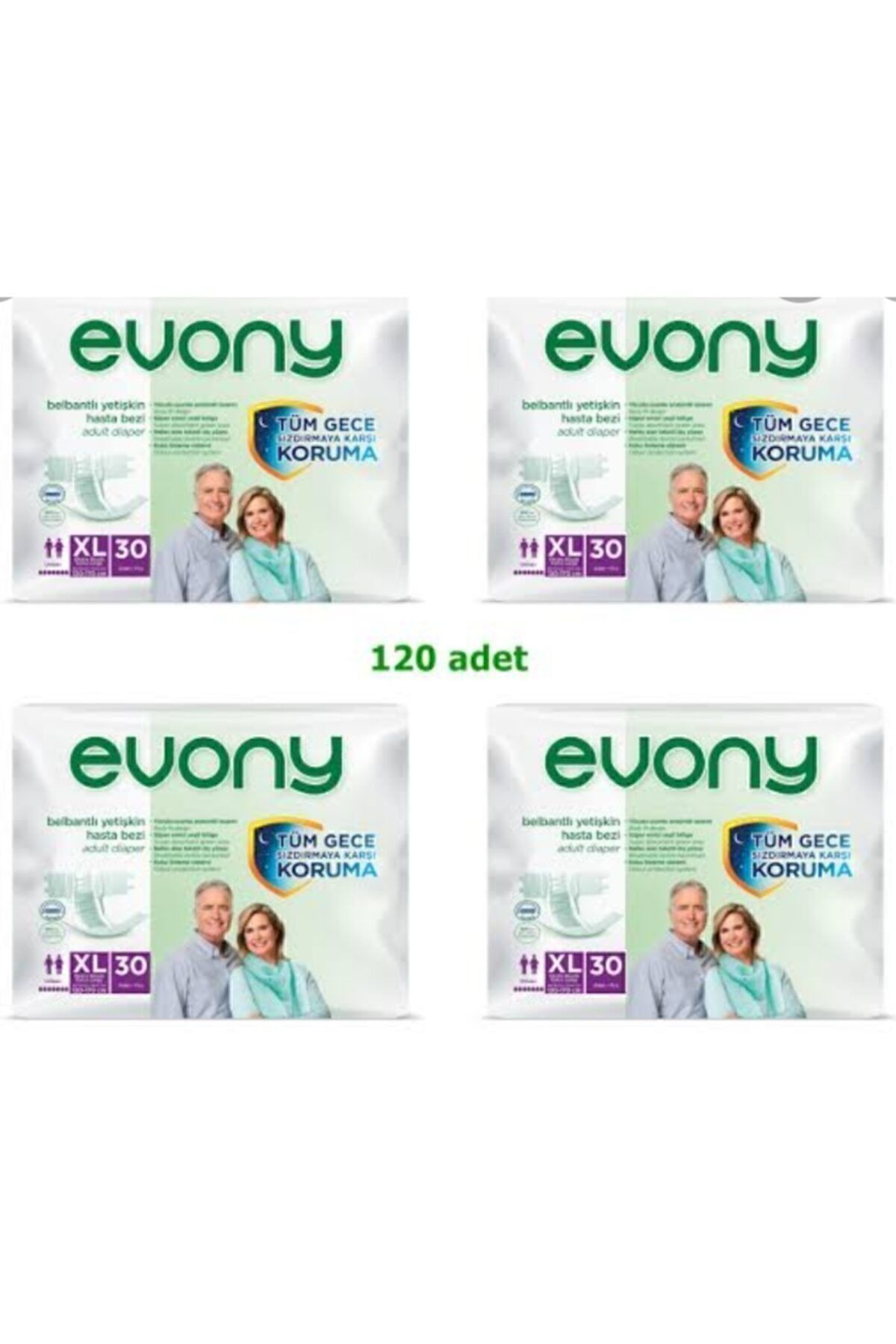 Belbantlı 30'lu 120 Adet Xlarge