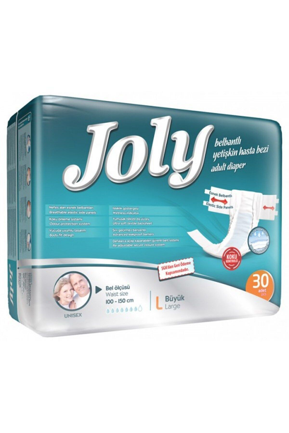 Belbantlı Hasta Bezi Large (BÜYÜK BOY) 30 Adet