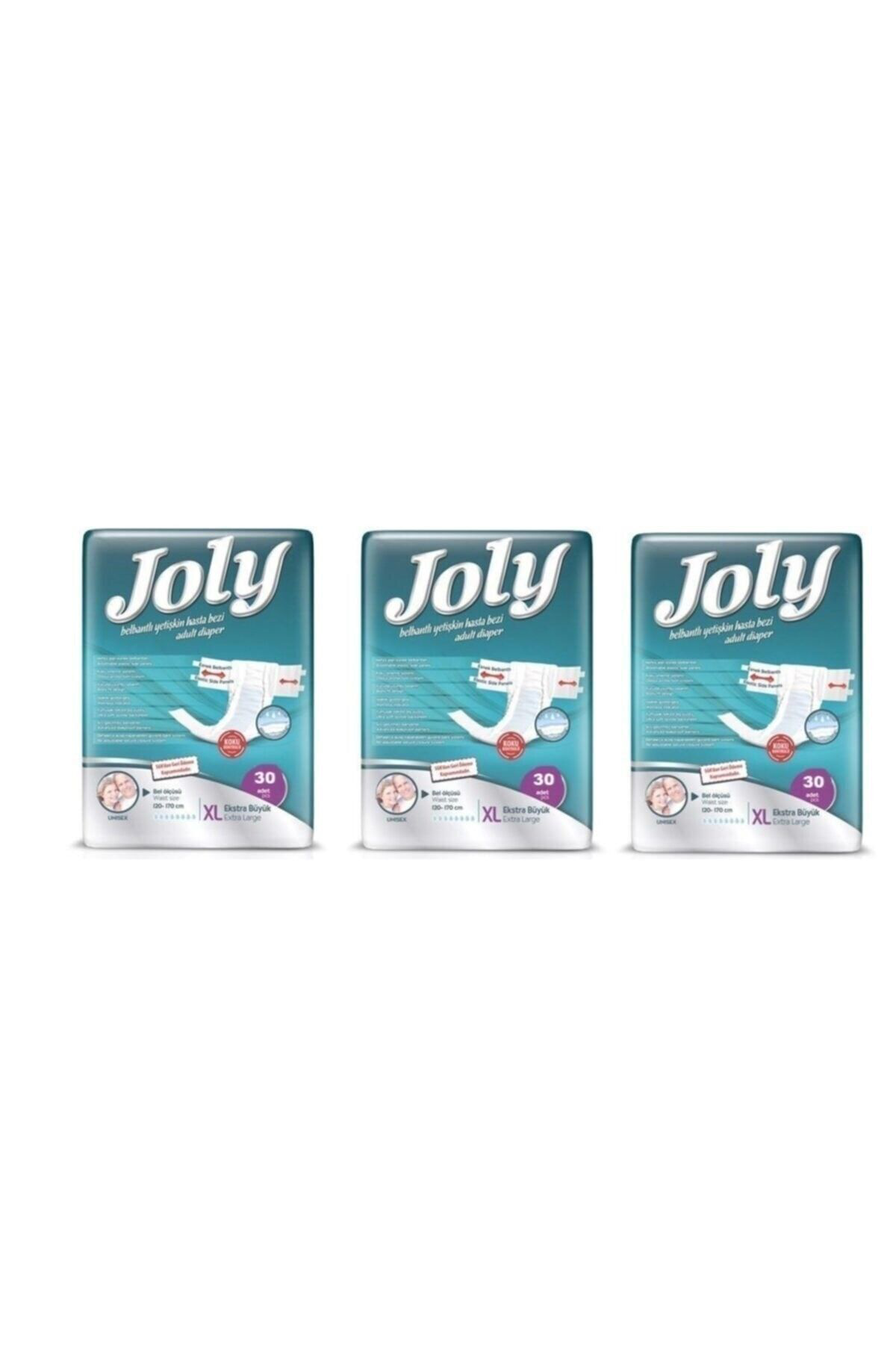 Belbantlı Hasta Bezi Extra Large Xl 90 Adet 3 Paket