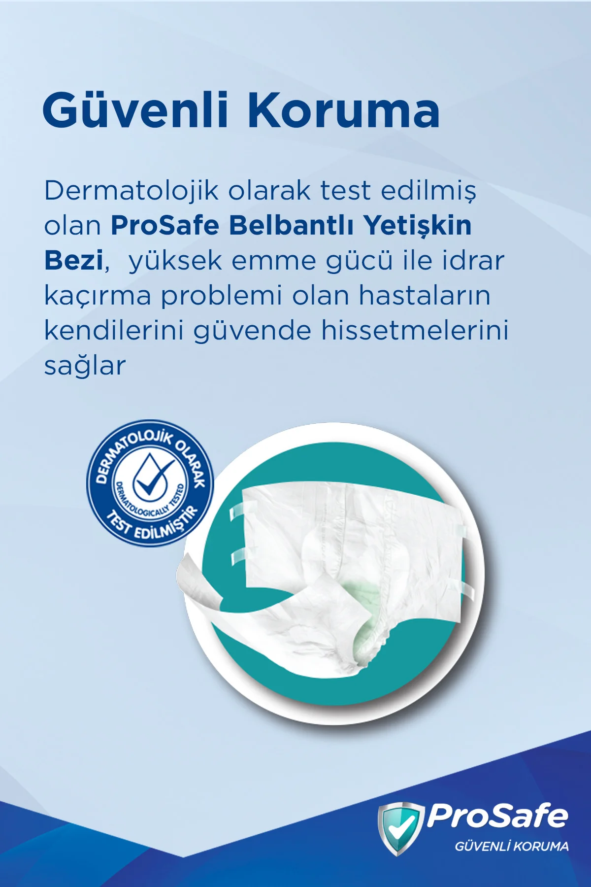 Belbantlı Yetişkin Hasta Bezi Orta (M) 30'lu