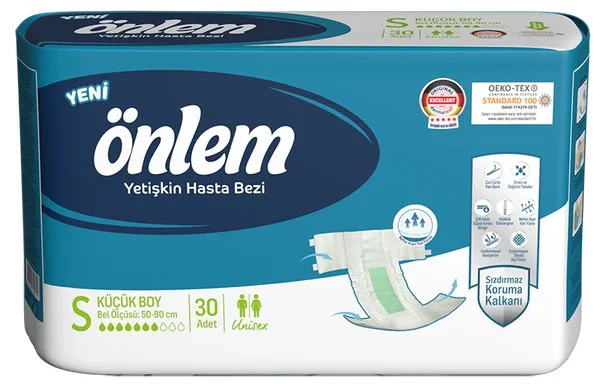 Belbantlı Yetişkin Hasta Bezi S - 120 Adet, 4 Paket | 5 Yıldız Premium Koruma Fiyatı, Yorumları ve Özellikleri