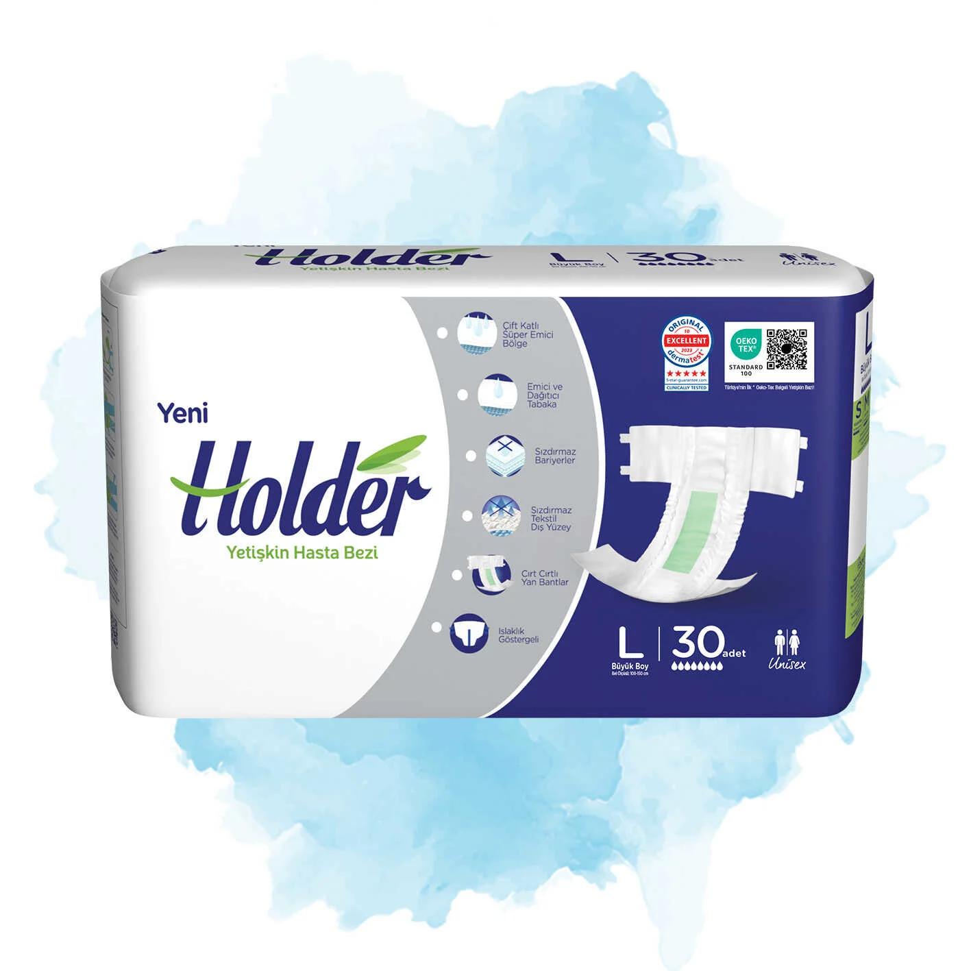 Belbantlı Yetişkin Hasta Bezi L - 120 Adet (4 Paket) | Sızdırmaz ve Emici Fiyatı, Yorumları ve Özellikleri