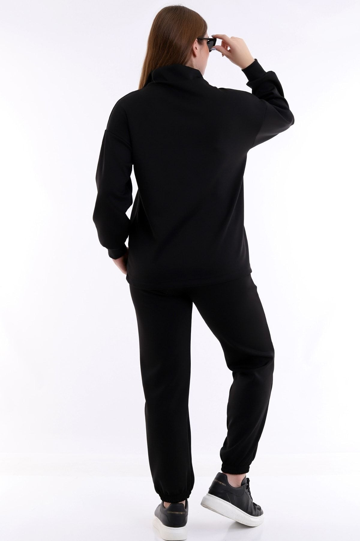 Dreamlike Beli Büzgülü Cepli Rahat Büyük Beden Jogger Eşofman Altı