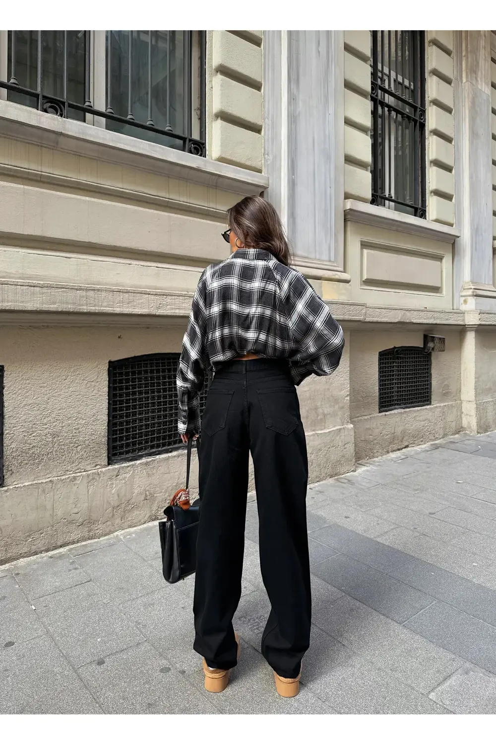 Beli Tokalı Balon Jean