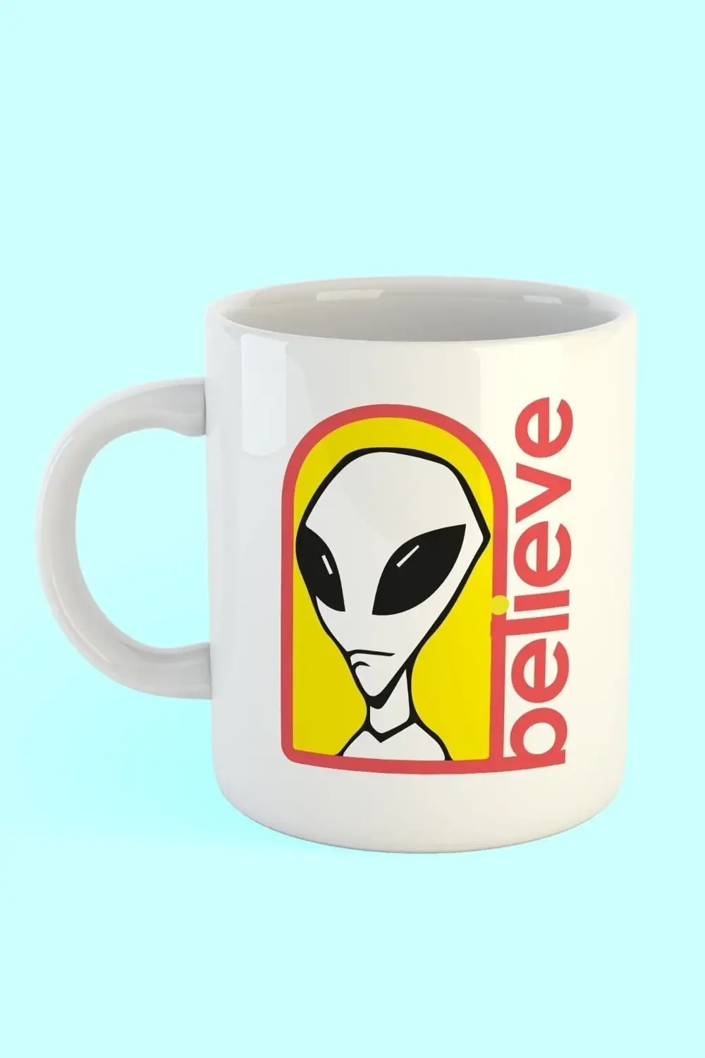 Believe Baskılı Kahve Kupası
