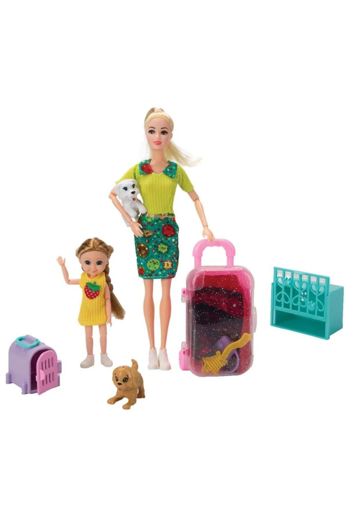 Belissa Yolculuk Zamanı Seti - Köpek Taşıma Çantalı - 51807 (Lisi