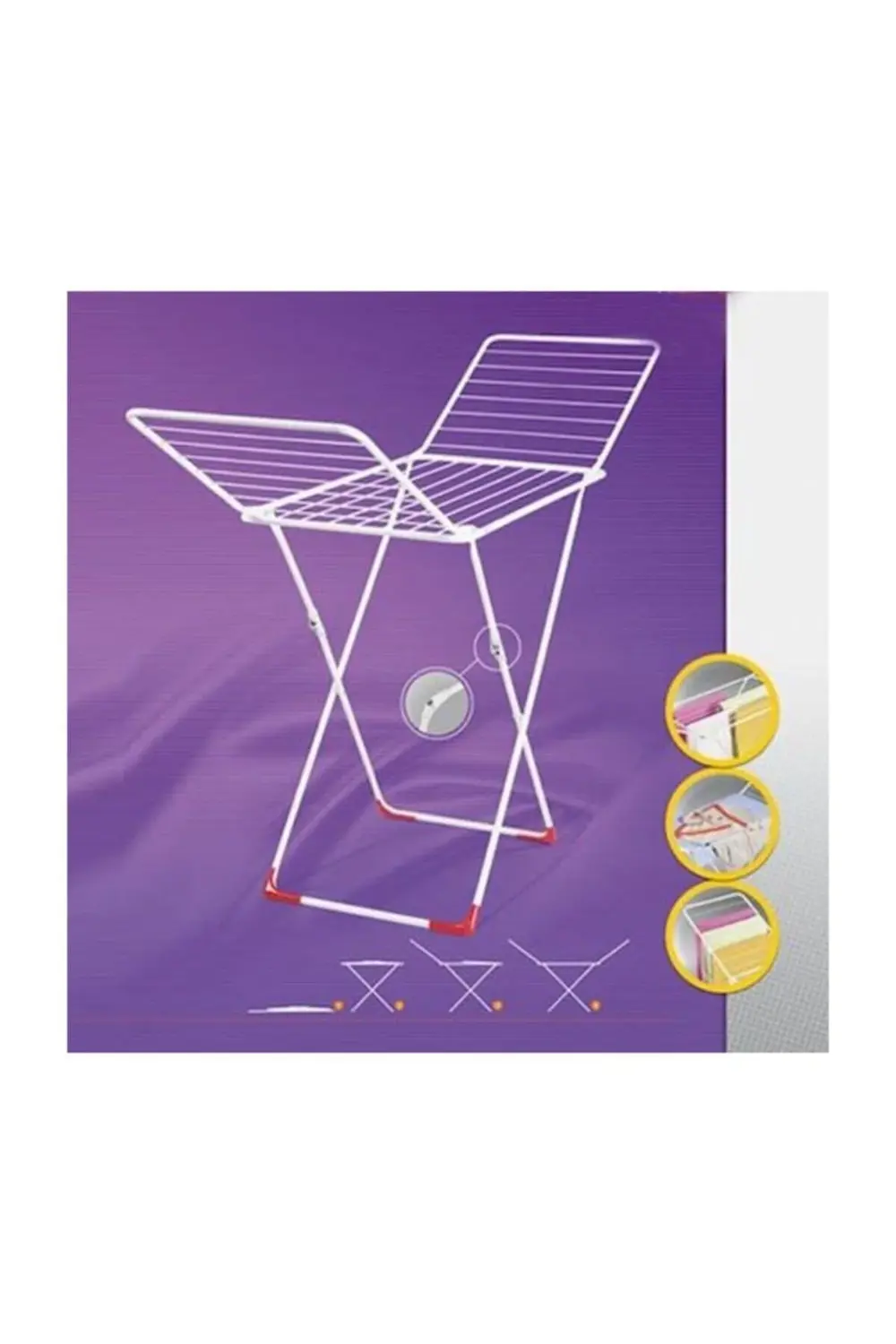 Bella Çamaşır Kurutmalığı Beyaz