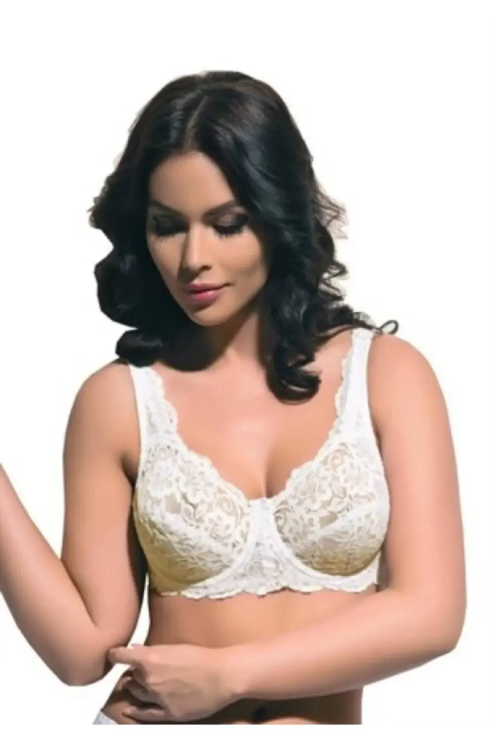 Bella Donna 2045 Ful Dantel Toparlayıcı Balenli Minimizer Sütyen