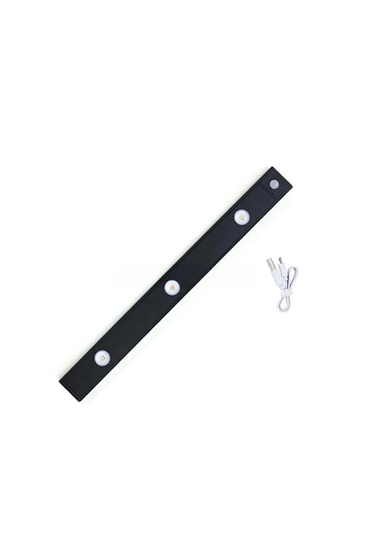 Bella Slim Cabinet Hareket Sensörlü Siyah Dimmerli LED Dolap Lamb