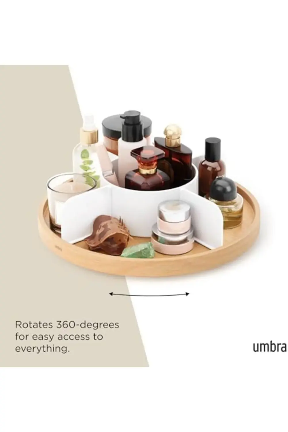 Bellwood Düzenleyici - Tezgah Üstü, Doğal/Beyaz 395519