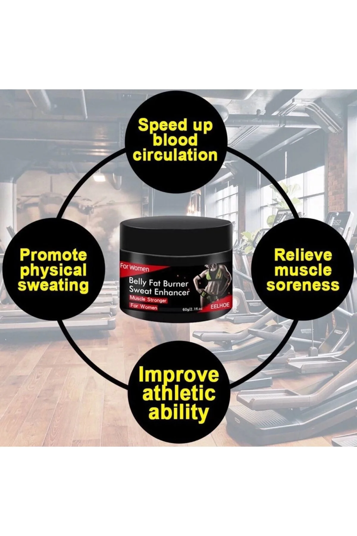 Belly Fat Burner Erkek Karın Yağı Eratic Krem 100ml Thermal