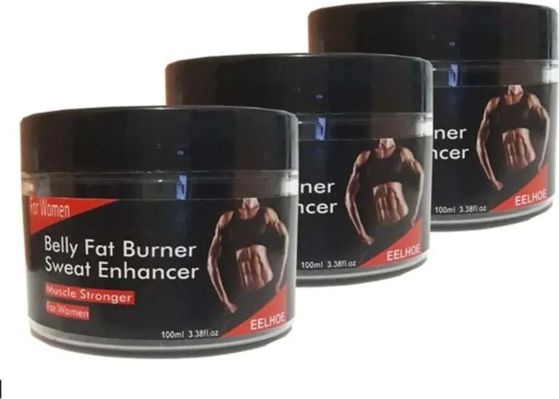 Belly Fat Burner For Women Kadın Hızlı Krem 100 ml x 3 Adet – Karın Yağlarını Eritmeye Yardım Eden Krem