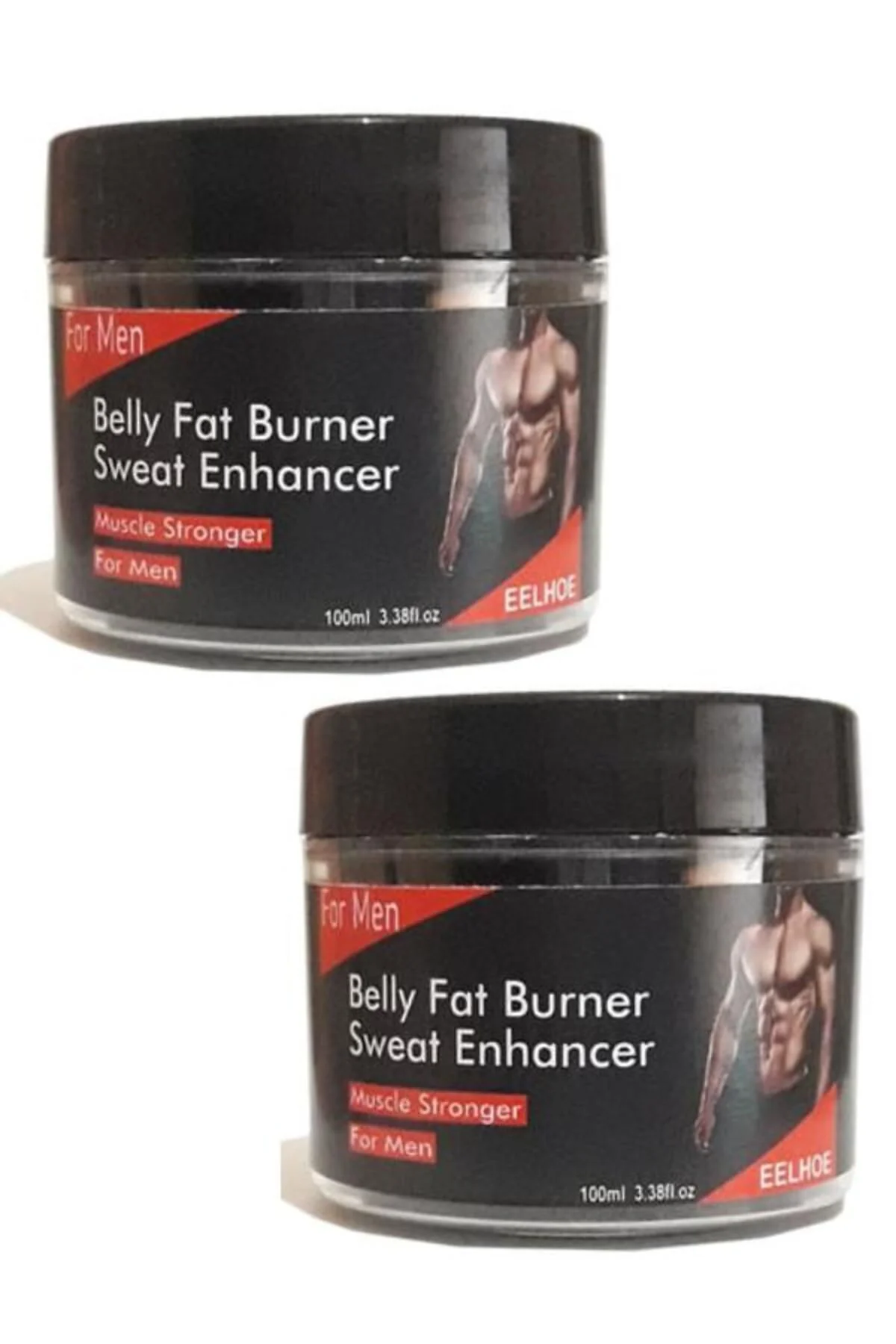 Belly Fat Burner Kadın Bölgesel Şekillendirici Krem 100 ml 2 Adet