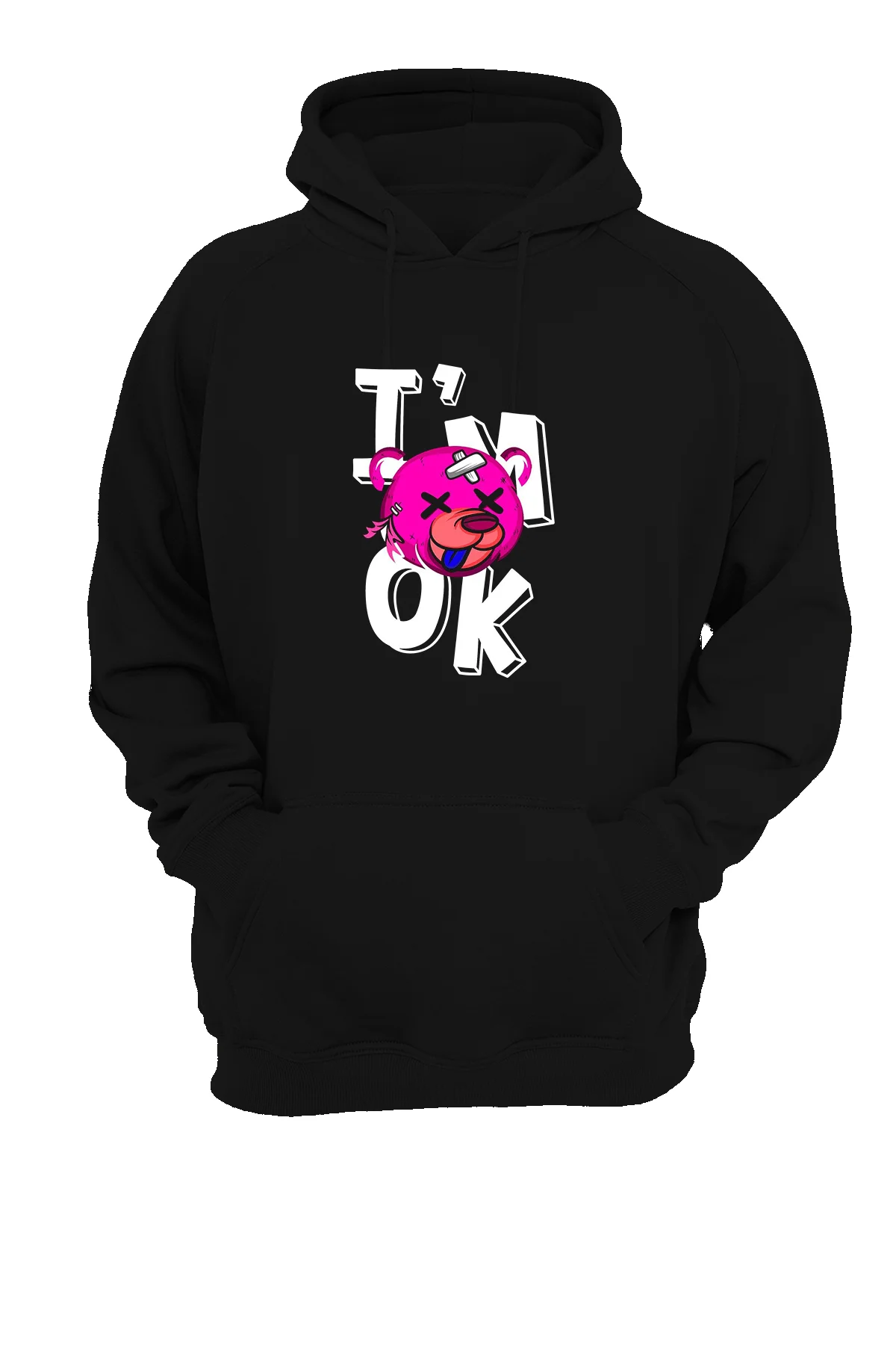 Ben İyiyim Baskılı , 3 iplik. Şardonlu, İçi Polar, Kalın, (600 gr.) Sweatshirt