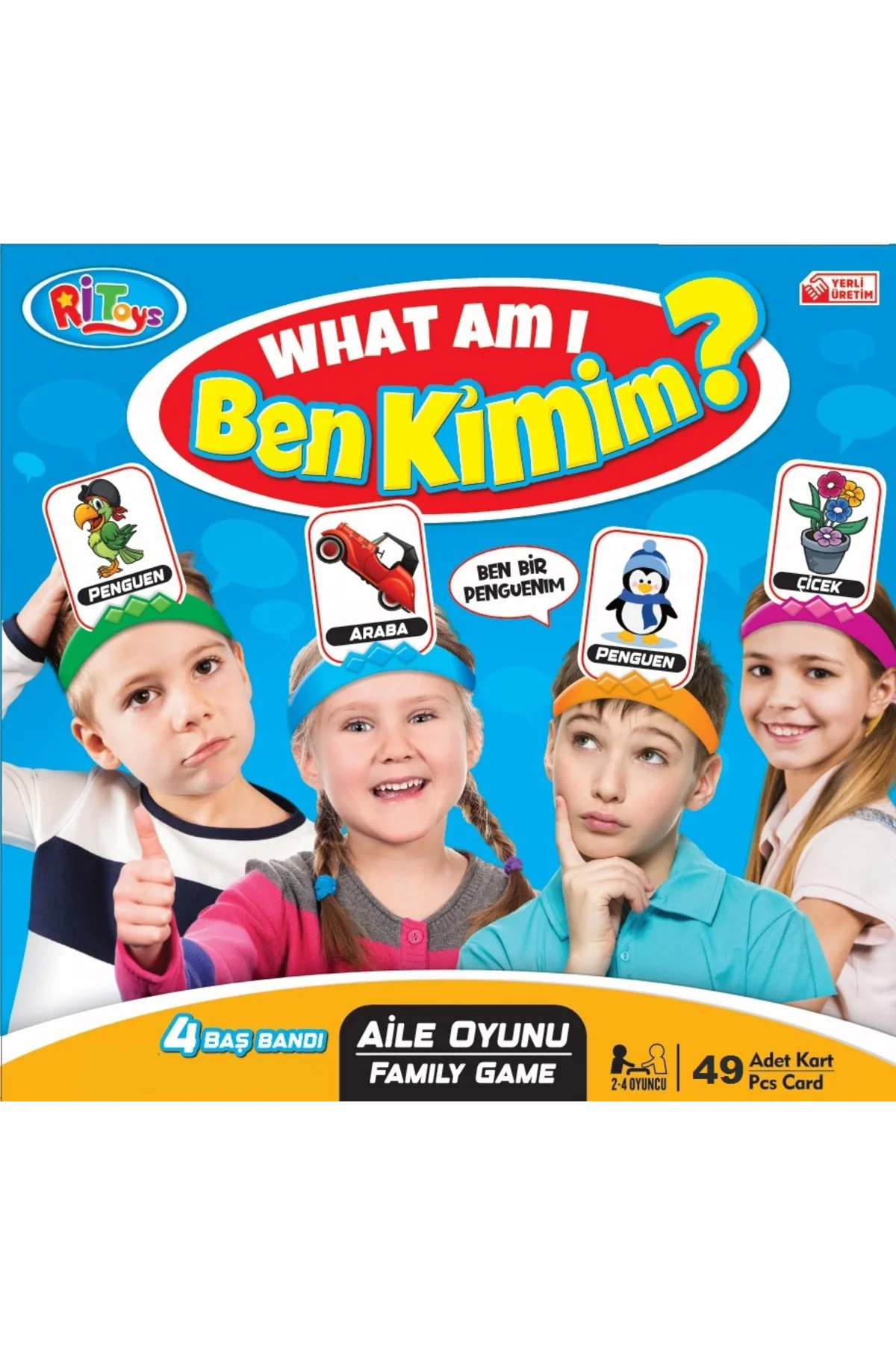 Ben Kimim Ben Neyim What Am I? Kutu Oyunu