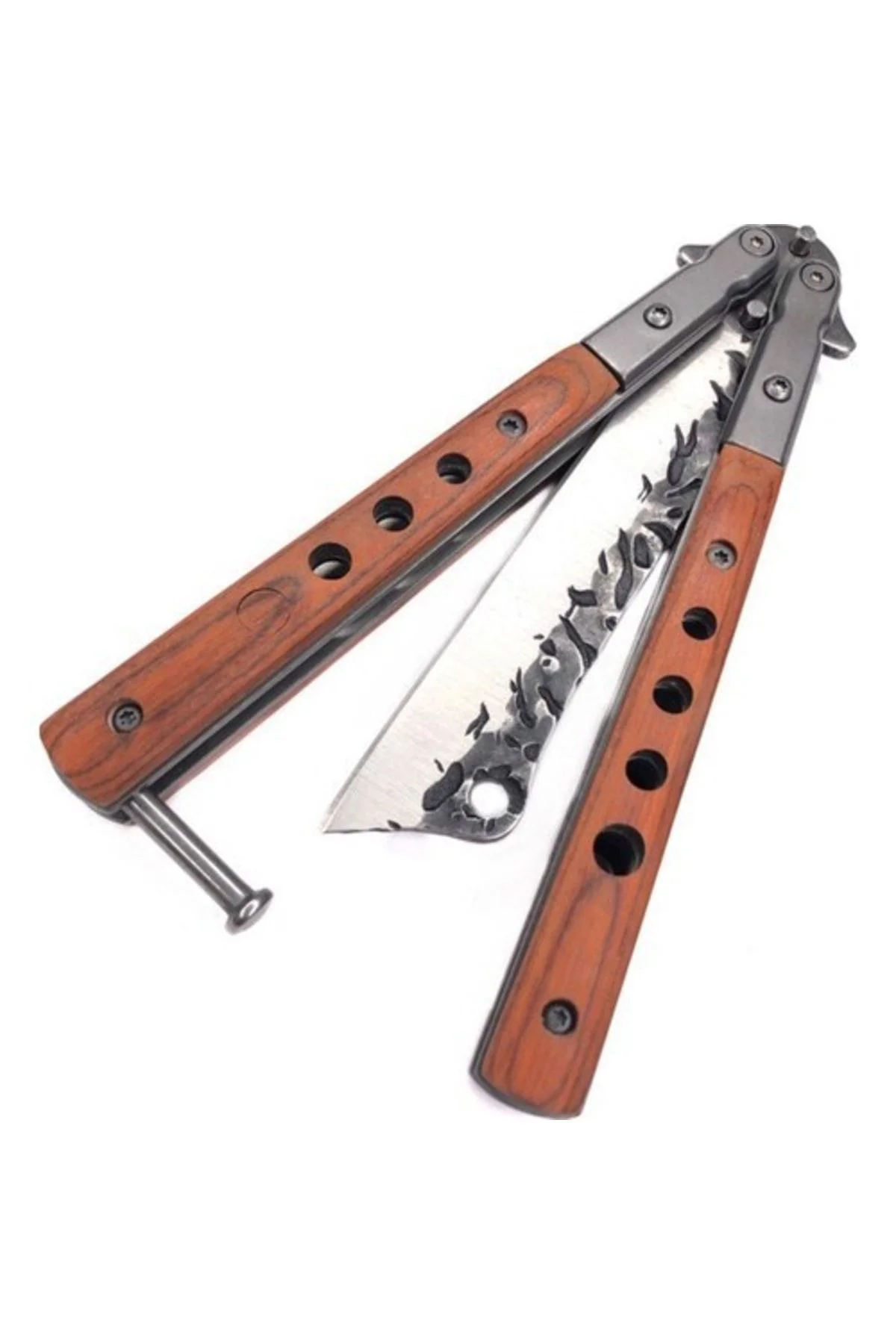 Benchmade Ahşap Ustura Ağız Çakı