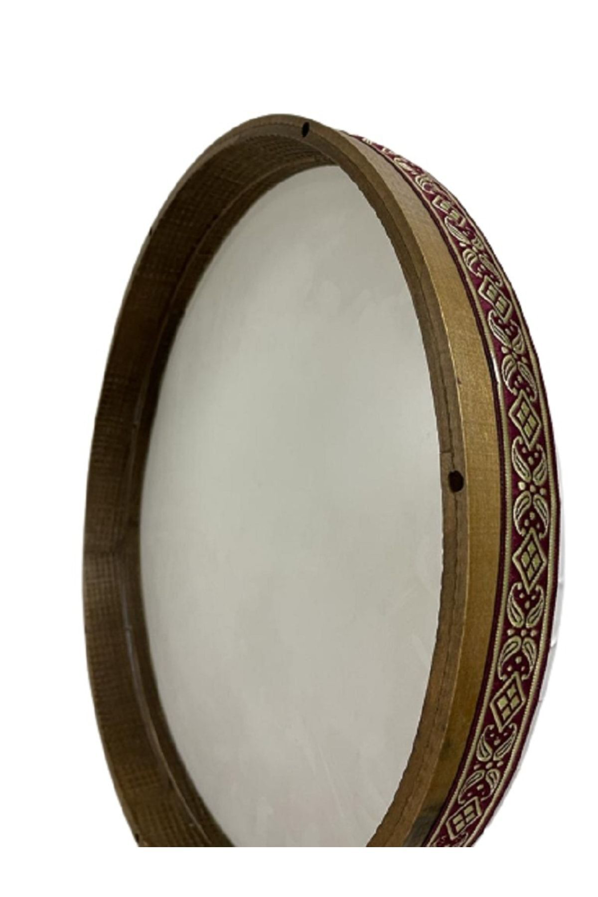 Bendir Akortlu Plastik Deri 45 Cm Cam Derili