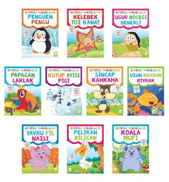 Benekli Masallar Dizisi (10 Kitap Takım) Fiyatı, Yorumları ve Özellikleri