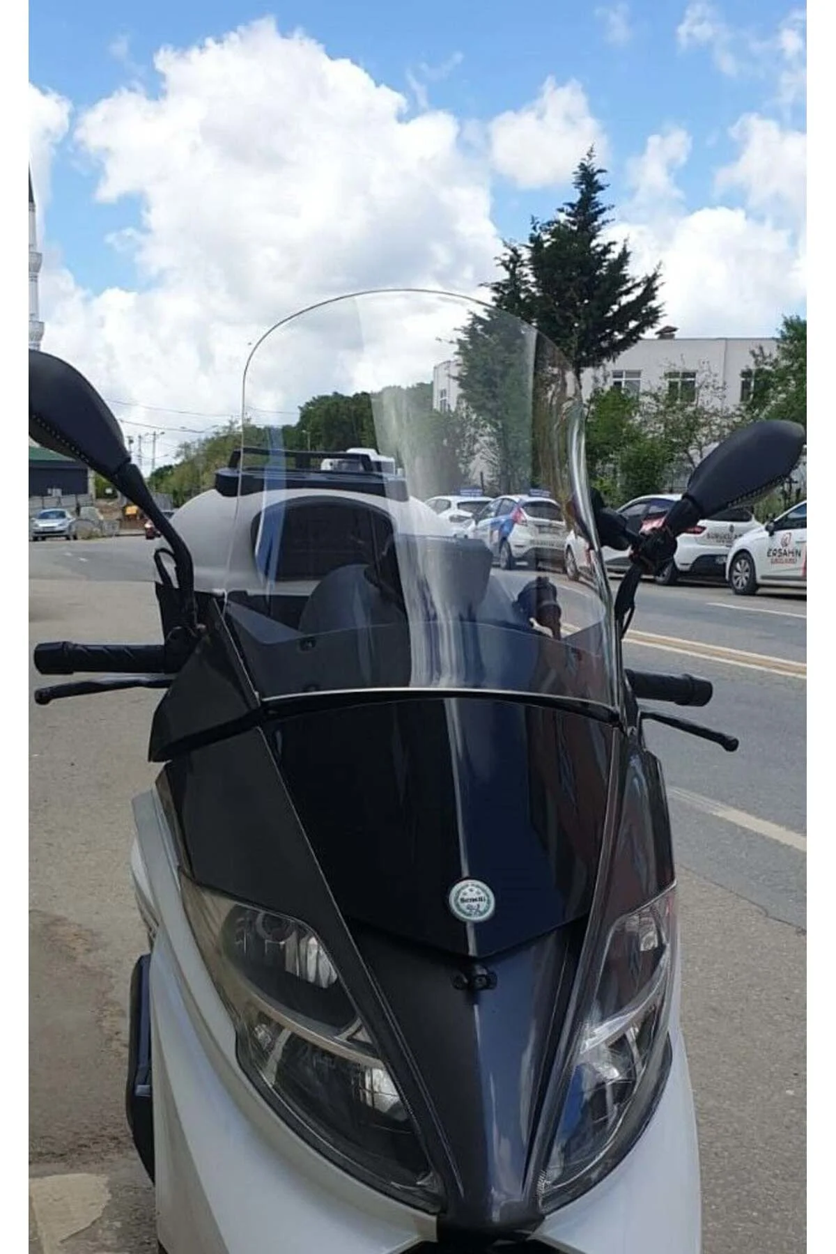 Benelli Zafferano 250 Ön Cam 2015-2016 Model 48cm Şeffaf Renkli 4