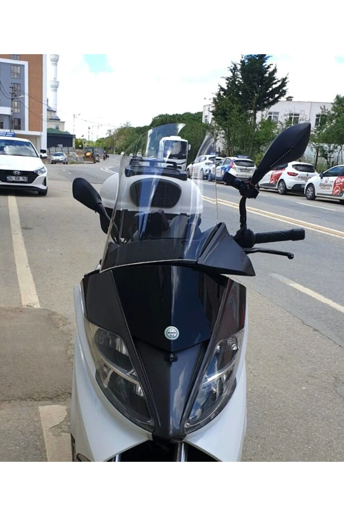 Benelli Zafferano 250 Ön Cam 2015-2016 Model 48cm Şeffaf Renkli 4