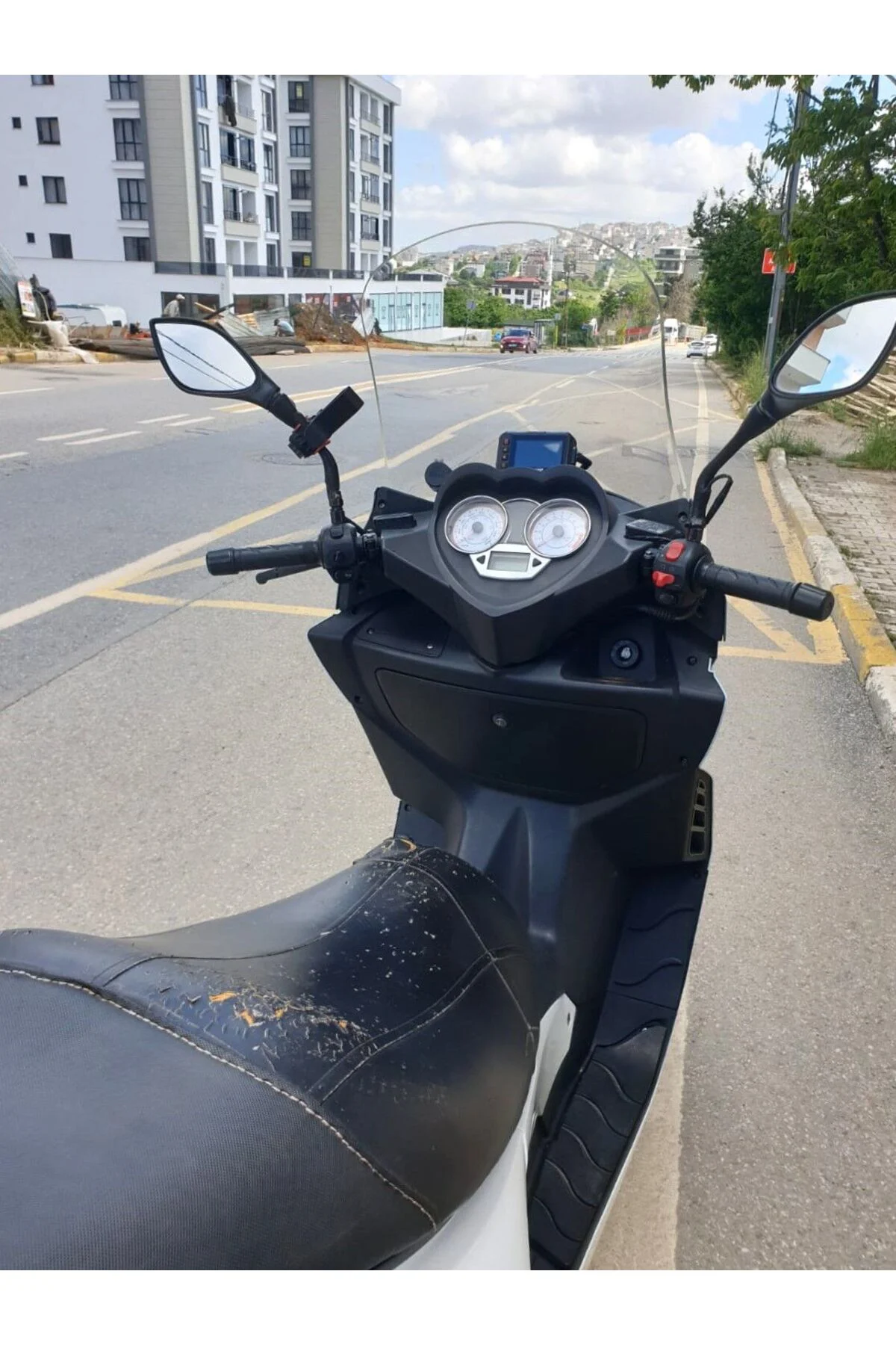 Benelli Zafferano 250 Ön Cam 2015-2016 Model 48cm Şeffaf Renkli 4