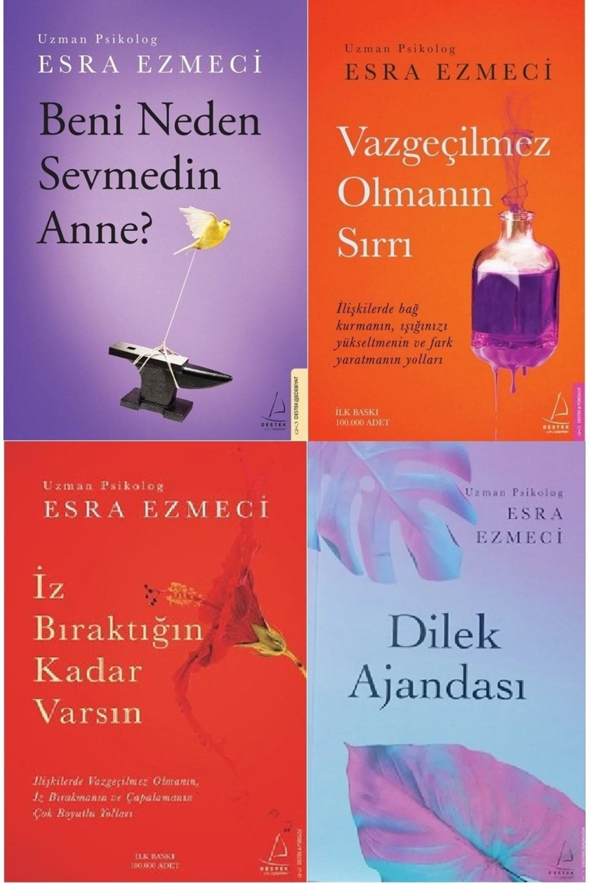 Beni Neden Sevmedin Anne + Vazgeçilmez Olmanın Sırrı + Iz Bıraktığın Kadar Varsın +dilek Ajandası