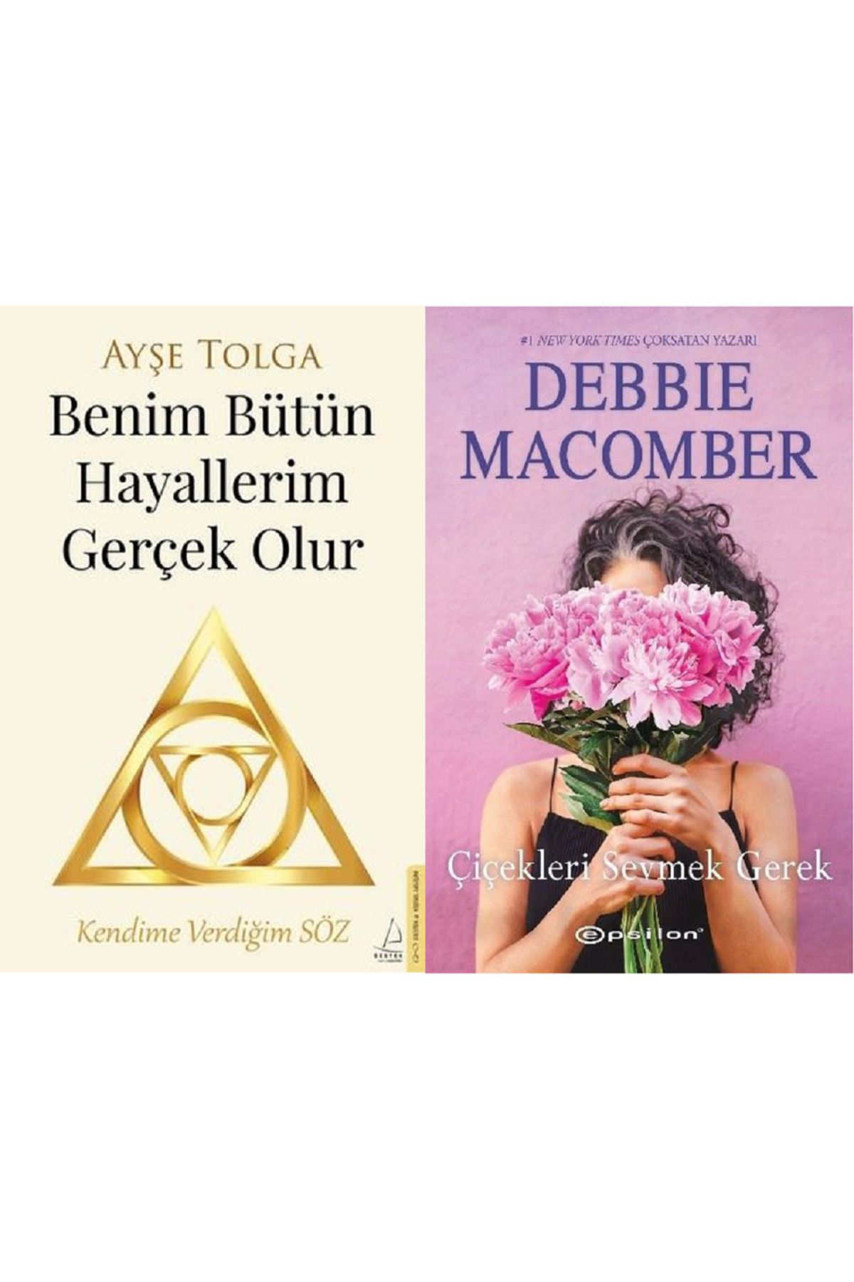 Benim Bütün Hayallerim Gerçek Olur + Çiçekleri Sevmek Gerek 2 Kitap Set