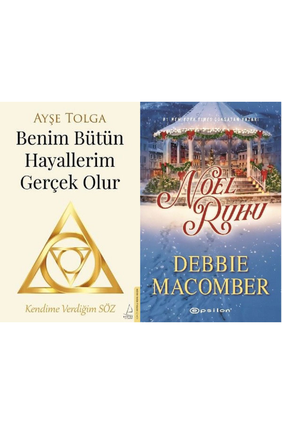 Benim Bütün Hayallerim Gerçek Olur + Noel Ruhu 2 Kitap Set