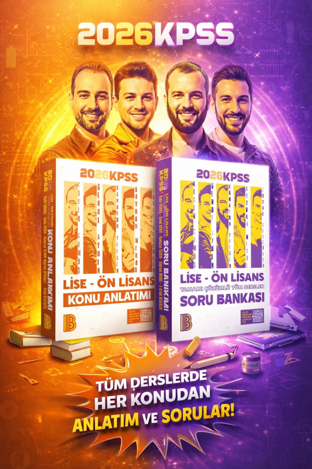 Benim Hocam 2026 KPSS Lise Ön Lisans Tüm Dersler Konu Anlatımlı S