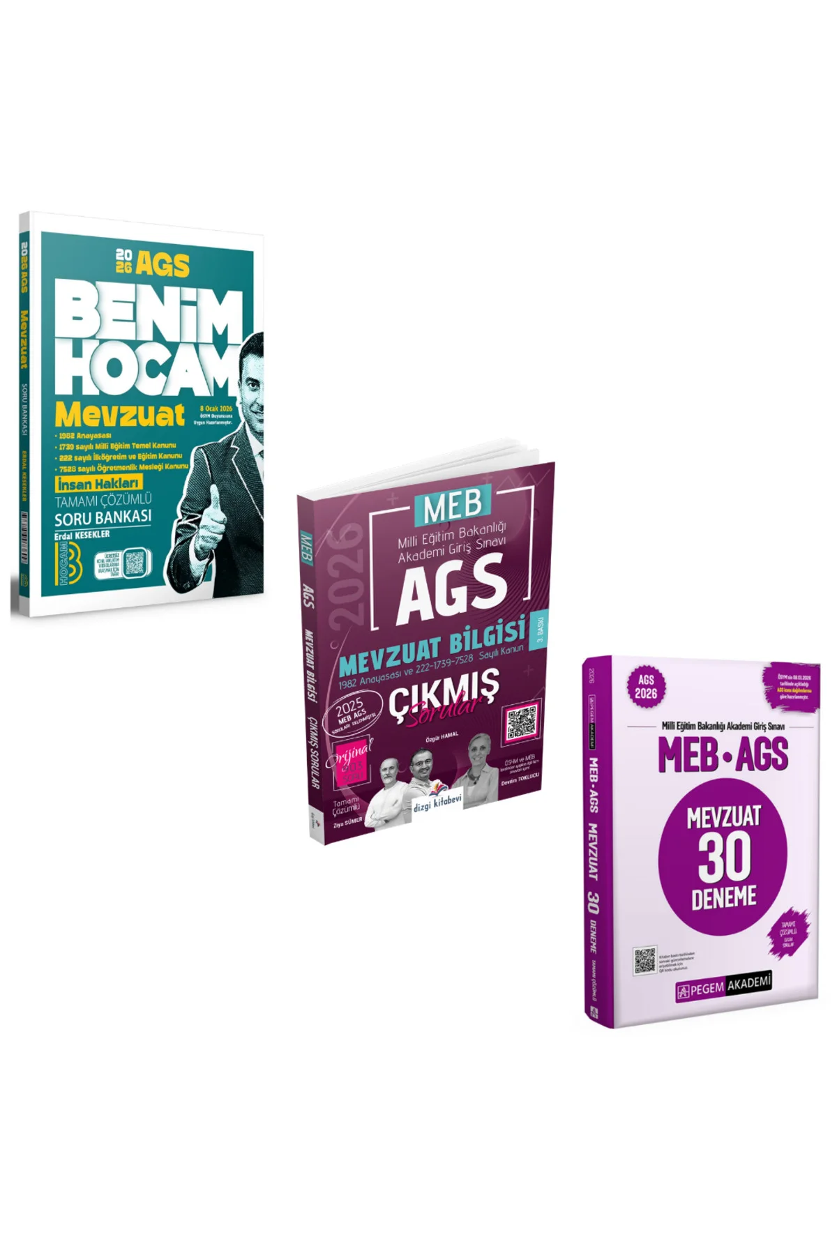 Benim Hocam 2026 MEB-AGS Mevzuat Bilgisi Soru Bankası & Dizgi Kit