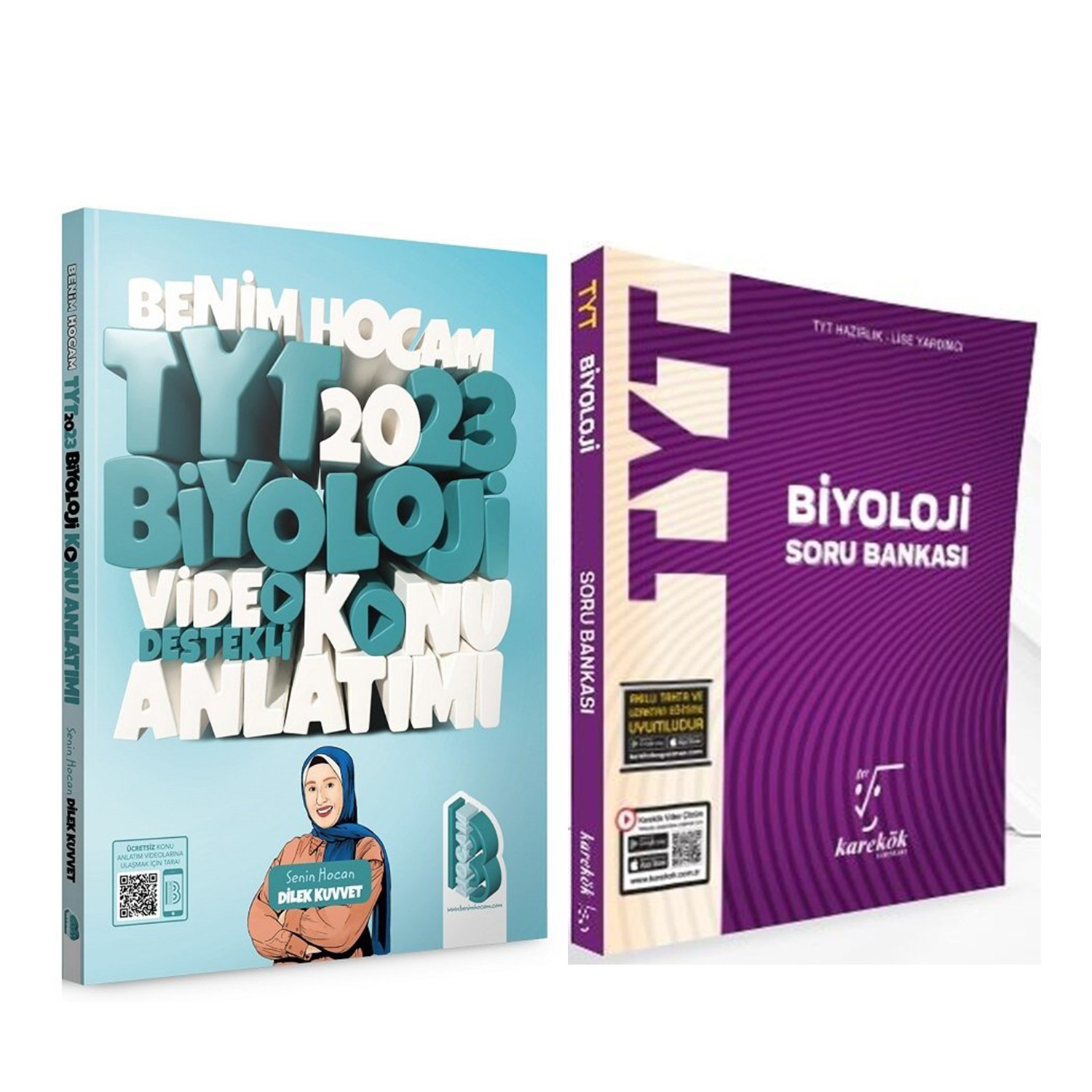 Benim Hocam 2023 TYT Biyoloji Konu ve Karekök Soru Bankası Seti 2